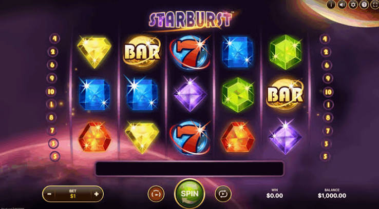 Opdag Starburst Slot - Den Farverige Spillemaskine